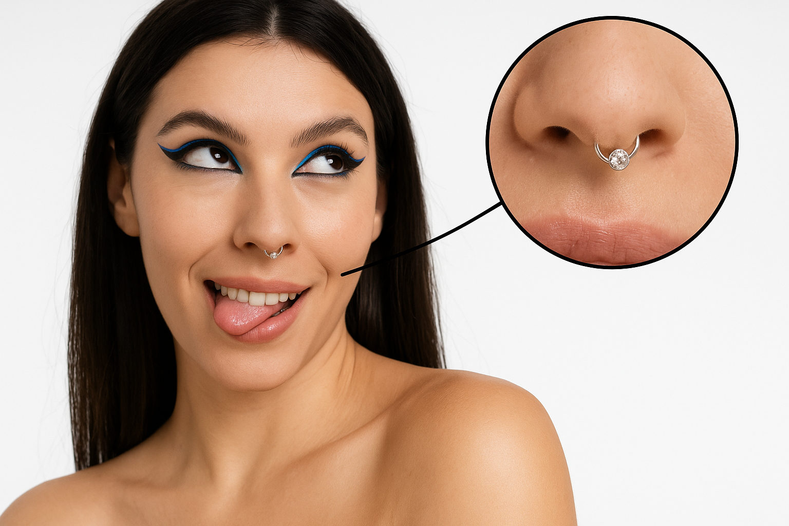 Surgical Steel Nose Rings - Fixed Callout